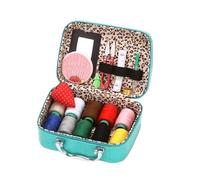 Set da cucito compatto e portatile Set di scatole da cucito for la casa, scatola portautensili portatile, borsa for vestiti e manuali(C)