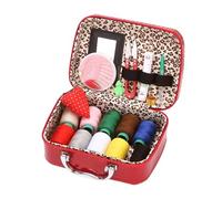 Set da cucito compatto e portatile Set di scatole da cucito for la casa, scatola portautensili portatile, borsa for vestiti e manuali(E)
