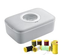 Set da cucito da viaggio per adulti, ago e filo con lente d'ingrandimento integrata, set da cucito da viaggio con custodia, per vacanze, viaggi d'affari, hotel, avventure all'aperto, weekend, gite