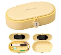 Set da cucito per adulti, con scatola di immagazzinaggio, 21 pezzi, accessori da cucito portatili, per viaggi, uomini, donne, giovani, mamma, moglie, bambini, principianti, casa, matrimonio, lavoro