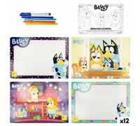 Set da Disegno Bluey Pocket Drawing School [12 Unità]