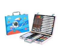 Set da Disegno | Set Con Pastelli Per Disegno Per Adolescenti | Colori Vivaci, Materiale Didattico Creativo per Lezioni d'Arte, Scuola, Viaggi e