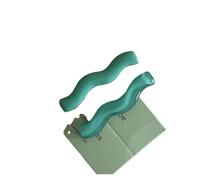 Set da due pezzi Colore della caramella Barrette a onde acriliche semplici e irregolari Temperamento retrò Ragazza Clip laterale Clip for botto Copricapo(05 Purple Wave Hairp)