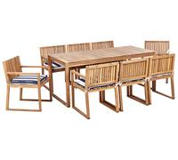 Set da esterno in legno di acacia