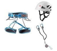 Set da ferrata Ocún Via Ferrata Twist Tech Eco Captur Lite Swivel Shard Set Taglia: L-XL / Colore: grigio/blu