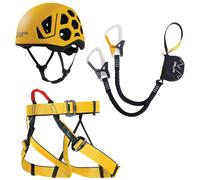 Set da ferrata Singing Rock Packet Ferrata Taglia: L / Colore: giallo