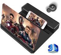 Set da film Supporto smartphone + speaker casse bluetooth Lente Ingrandimento 3D