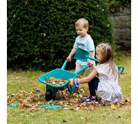 Set da Giardino con Carriola, Pala, Rastrello e Guanti da Lavoro dai 3 Anni