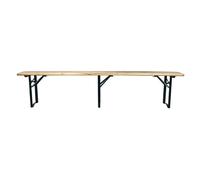 Set da Giardino Due Panche Birreria In Legno Greenwood