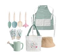 Set da giardino educativo per 9 pezzi, con materiali sicuri, esplora la natura, set da giardino colorato per