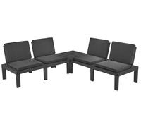 set giardino modulare molok col antracite