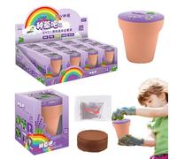Set da giardino per bambini, scatola da giardinaggio per bambini | Fioriere auto-coltivate, Terra, semi, progetti artistici, giocattoli, bambini, e mestieri, scienza di progetti, regalo di