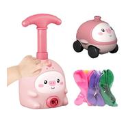 Set da gioco a forma di auto con palloncini, divertente souvenir per feste, auto da corsa alimentata a palloncini, per ragazze, bambini, asilo, lezioni a casa, giardino, feste estive, compleanni