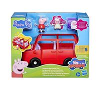 Set Da Gioco Auto Della Grande Famiglia Di Peppa Pig Con Mini Figure
