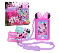 Set da gioco cellulare di Minni Parla con me Disney Junior, effetti luminosi e sonori, giocattoli per bambini dai 3 anni in su di Just Play