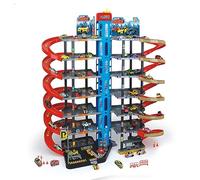 Set da gioco con auto e molti accessori per bambini, garage auto, garage, auto giocattolo a scelta (garage XXL con 10 auto)