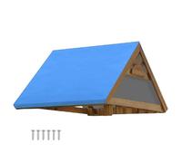 Set da gioco con copertura a baldacchino - 52 x 90 pollici grande tetto di protezione UV, resistente all'acqua, resistente all'acqua, copertura resistente ai raggi UV per bambini in cortile