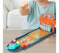 Set Da Gioco Da Bowling Da Tavolo, Attività Portatile per Il Divertimento Sulla