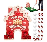 Set da gioco da golf con pan di - Giocattolo per mettere sport, kit per palline da club per attività festive | Stazione portatile per casa per bambini, serata di festa interattiva, regalo di c