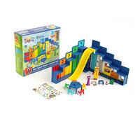 Learning Resources Set da gioco Deluxe Quartieri Generali della Missione Step Squad Numberblocks, 3 anni, Include Tre da collezione, Caratteristiche da spia nascoste e Foglio di adesivi
