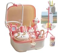 Set da Gioco Dottore per Bambini - Kit Ospedale con e Suoni per Giochi di Ruolo | Attrezzatura Medica per Ruoli - per Cameretta Scuola Asilo Compleanno