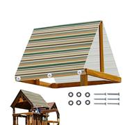 Set da gioco e attrezzature per parchi giochi, copertina oscillante all'aperto,STURDY Playground Canopy Sostituzione - pergola leggeri resistenti alla protezione UV per il cortile, la giungla, la pale