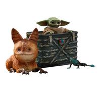 Set da gioco Hot Toys Action Figure di Star Wars The Mandalorian Grogu in scala