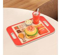 Set Da Gioco Impilabile per Hamburger, Giocattolo Da Cucina con Cibo, Attività