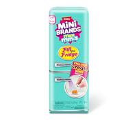 Set da gioco Mini Brands Fill The Fridge con luce UV di ZURU, oggetti da collezione, fai da te, gioco in resina, ricetta esclusiva, NON commestibile, dagli 8 anni in su