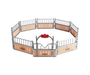 Set Da Gioco Modello Animale - Scena Lavaggio Cavallo, Scena Recinto Giocattolo Asilo | Educazione Precoce Per Lo Sviluppo Cognitivo E L'apprendimento Del Bambino Attraverso Giochi Di Ruolo, Narrazion