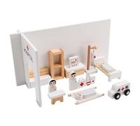 Set da gioco per bambini, in legno, per il dottore, per il gioco di ruolo, per il medico, per bambini, in legno, per il dottore, per bambini, dai 3 agli 8 anni in su