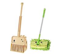 Set da gioco per bambini - Set di 3 scope, , giraffa, giocattolo per la pulizia dei bambini, gioco di ruolo, educativo a casa