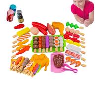 Set da gioco per barbecue - Sèt dà gìoco pèr cucinare alla griglia, giochi di ruolo in cucina peŗ bambini | Giocattoli interattivi p̄er bàmbini Seŧ d́a giôco dä cùcina pēr gìocattoli ďa campeggio, șet