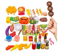 Set da gioco per per bambini - Bancone colorato interattivo realistico | Set di giocattoli da cucina per per bambini, pacchetto completo di gioco di ruolo culinario con