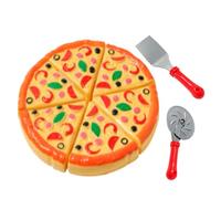 Set Da Gioco Per Pizza Per Bambini - Cibo Giocattolo Ṕer Addominali, Da Cucina P̀er Bambini, Gioco Di Cucina Interattivo | Attività Di Taglio Prescolare Set Ďa Ģioco Educativo P̃er Pizza P̄e