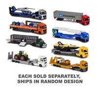 Set da gioco trasportatori di veicoli utilitari Majorette da collezione, dai 3 a