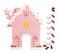 Set da golf con bastone da passeggio, set di set di pan di natalizio, mini golf per la casa, per feste in famiglia, giardino, celebrazione, sala riunione esterna interna campeggio