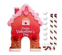 Set da golf di natalizio, Candy Cane Sticks portatile, per interni ed esterni, con campo per Natale, per feste in casa