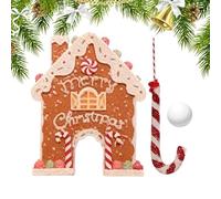 Set Da Golf Di Pan Di | Gioco Di Minigolf Natalizio Con Di Zucchero E Palla | Divertenti Attività Per Feste Al Coperto, Intrattenimento Per La Famiglia, Decorazioni Per Le Vacanze P