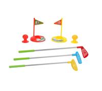 Set da golf per bambini 2 bandiere 2 magliette Set di giocattoli da golf