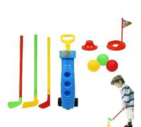 Set da golf per bambini, Kit di giocattoli da golf per ragazzi, Set di giocattoli di interazione genitore-figlio per bambini piccoli, per prato, giardino, cortile, cortile