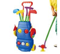 Set da golf per bambini, kit per esercizi fisici per bambini, set di minigolf per lo sviluppo mentale per interni esterni, giardino, cortile spiaggia
