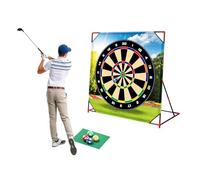 Set da golf per la casa, gioco da giardino per adolescenti e adulti set A | con 2 mazze da golf, 24 palline adesive, lavagna e borsa per il trasporto, regalo per principianti