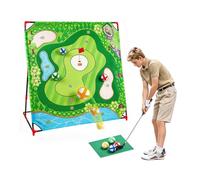 Set da golf per la casa, gioco da giardino per adolescenti e adulti set B | con 2 mazze da golf, 24 palline adesive, lavagna e borsa per il trasporto, regalo per principianti
