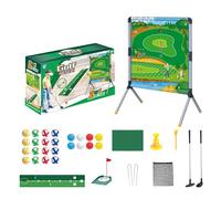 Set da golf portatile per allenamento interattivo genitore-figlio, kit di allenamento per donne, ragazzi, ragazze, giovani, adolescenti, golfisti, moglie, marito, figlio, figlia famiglia