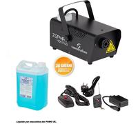 SET DA MACCHINA DEL FUMO TELECOMANDO DJ PA LIQUIDO 5L NEBBIA FOG 400W