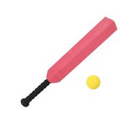 Set Da - Mazza Da Da 23,62 Pollici | Set Da Cŕicket Per Bambini Con Ceppi Di E Palla, Kit Sportivo In Materiale ABS EVA Leggero Per Bambini Piccoli, Giochi Da Giardino