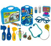 Set da Medico per Bambini con Valigetta Blu e Stetoscopio