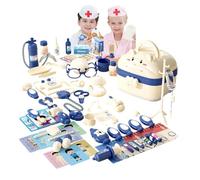 Set da medico per bambini, set per travestimenti da medico in valigia per