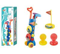 Set da MINI GOLF per bambini con carrellino e accessori
